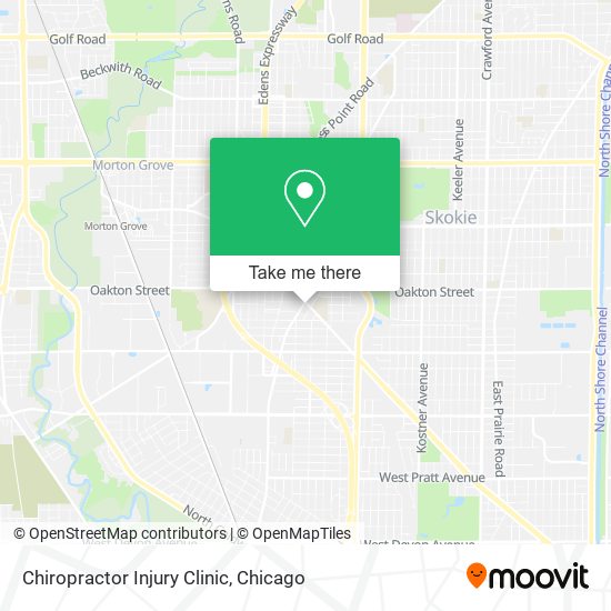 Mapa de Chiropractor Injury Clinic