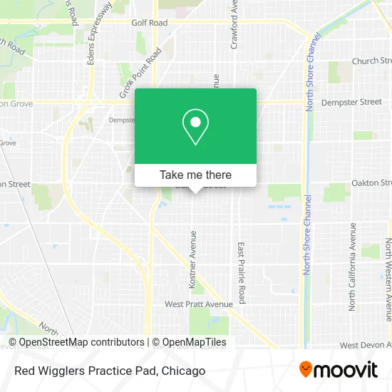 Red Wigglers Practice Pad map