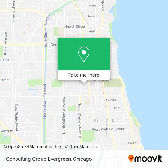 Consulting Group Evergreen map