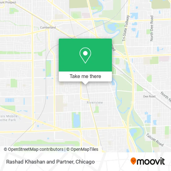Rashad Khashan and Partner map