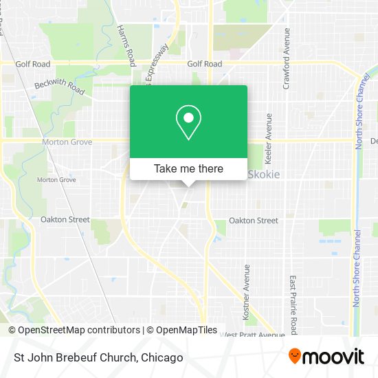 Mapa de St John Brebeuf Church