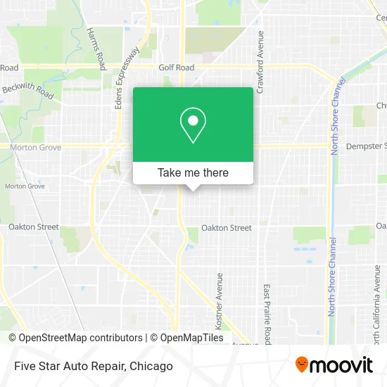 Five Star Auto Repair map