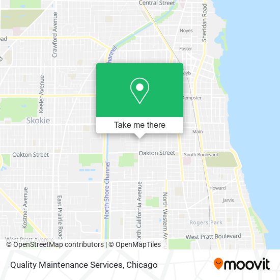 Quality Maintenance Services map