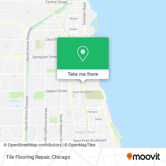 Tile Flooring Repair map