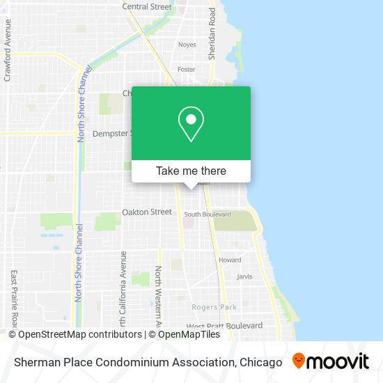 Sherman Place Condominium Association map