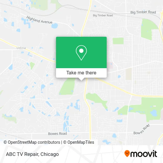 ABC TV Repair map
