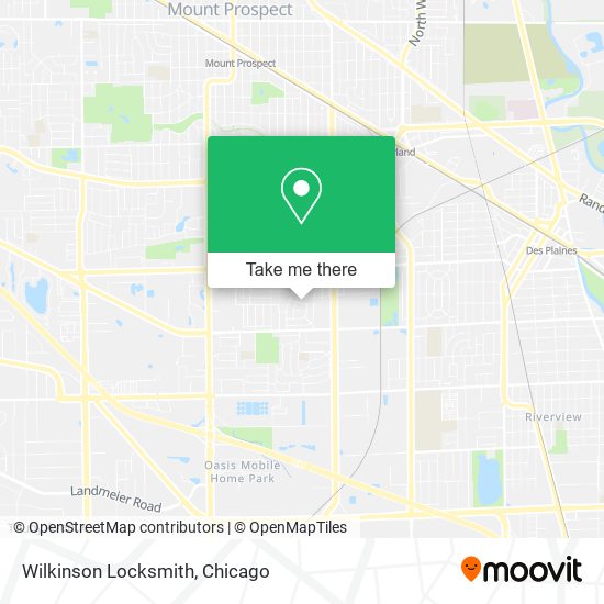 Mapa de Wilkinson Locksmith