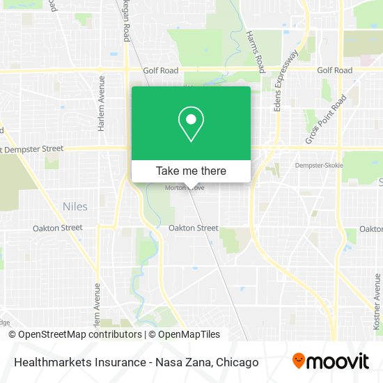 Mapa de Healthmarkets Insurance - Nasa Zana