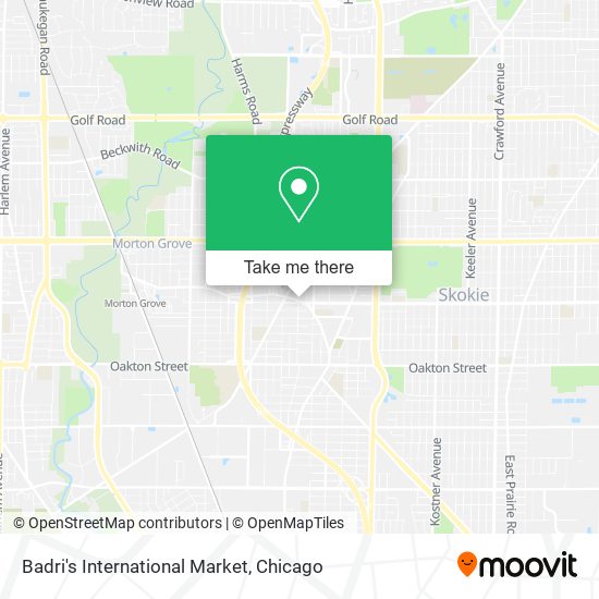 Badri's International Market map
