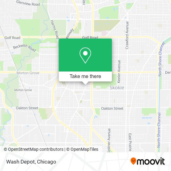 Mapa de Wash Depot