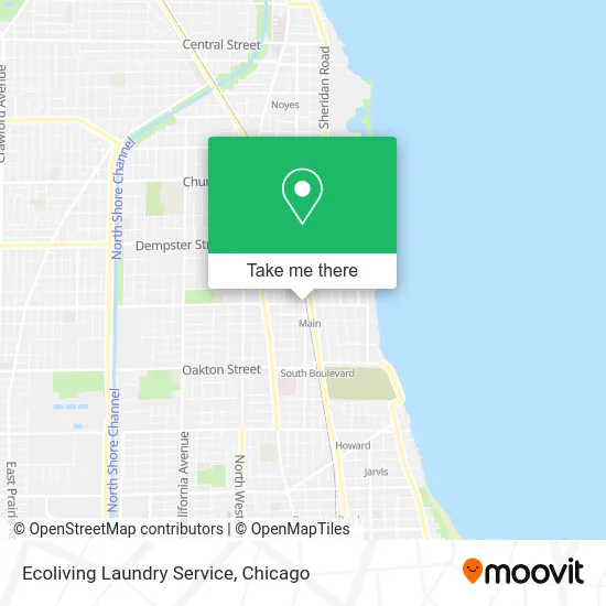 Ecoliving Laundry Service map
