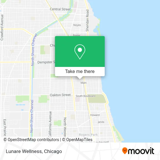 Lunare Wellness map