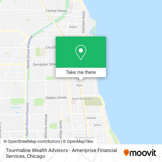 Tourmaline Wealth Advisors - Ameriprise Financial Services map