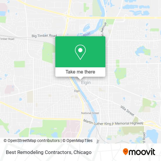 Mapa de Best Remodeling Contractors