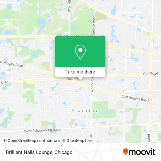 Brilliant Nails Lounge map