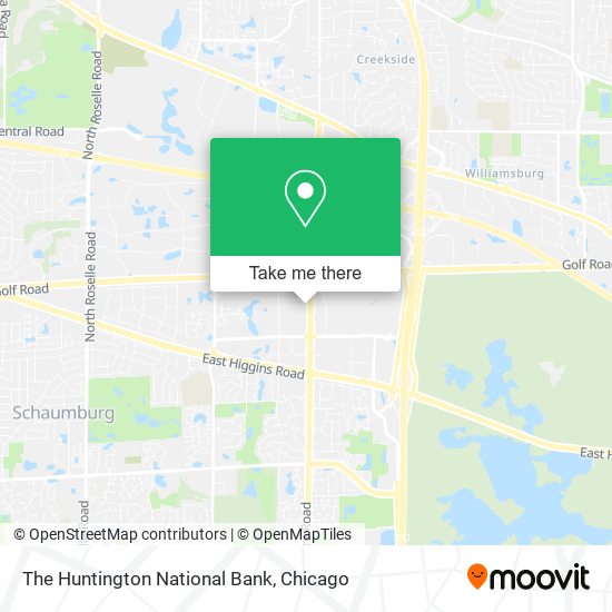 The Huntington National Bank map