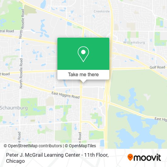 Mapa de Peter J. McGrail Learning Center - 11th Floor