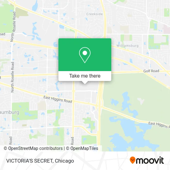 VICTORIA'S SECRET map