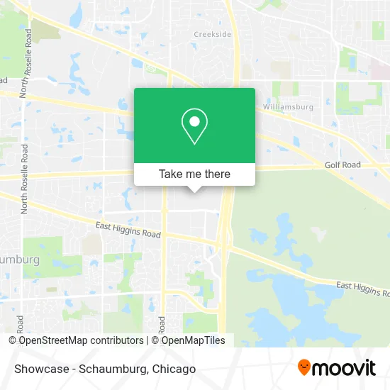Showcase - Schaumburg map
