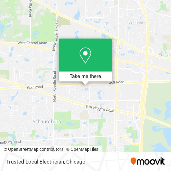 Mapa de Trusted Local Electrician