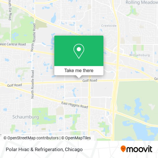 Polar Hvac & Refrigeration map