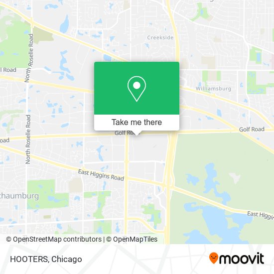 HOOTERS map