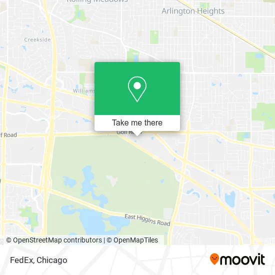Mapa de FedEx