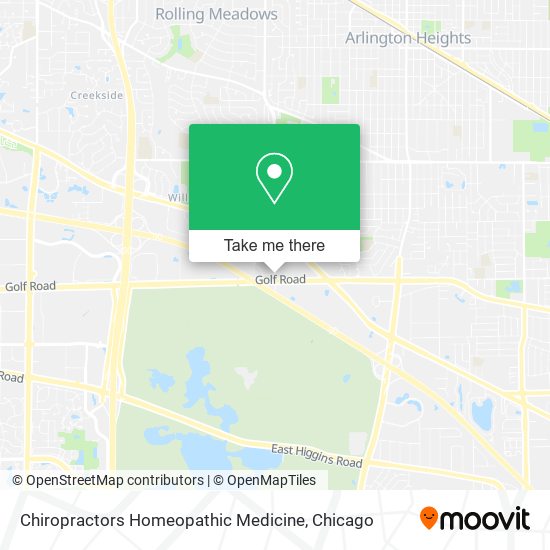 Chiropractors Homeopathic Medicine map