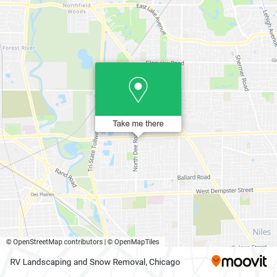RV Landscaping and Snow Removal map