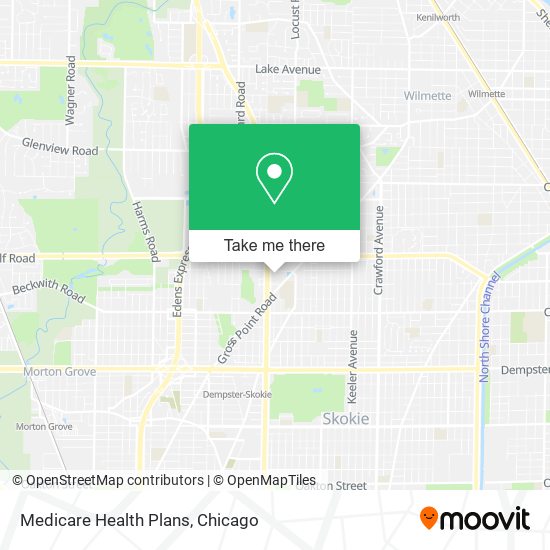 Medicare Health Plans map