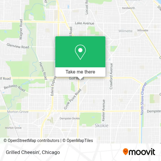 Grilled Cheesin' map