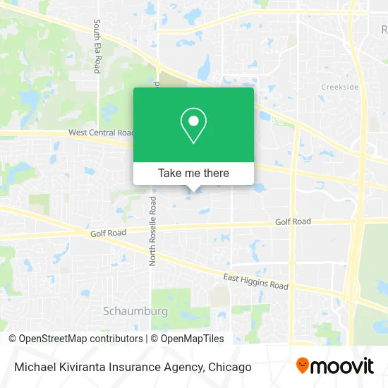 Michael Kiviranta Insurance Agency map