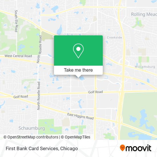 Mapa de First Bank Card Services