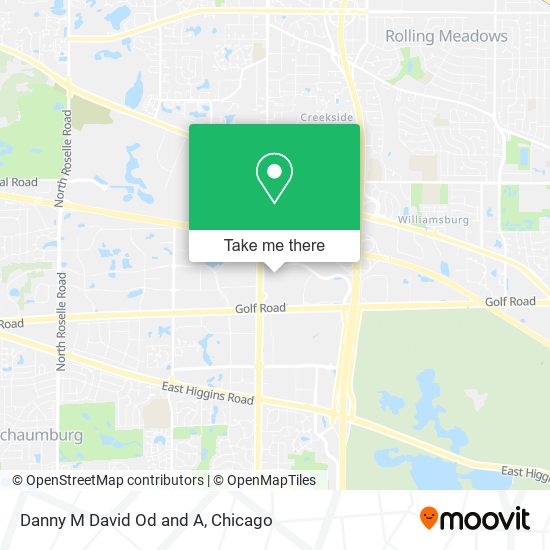 Danny M David Od and A map