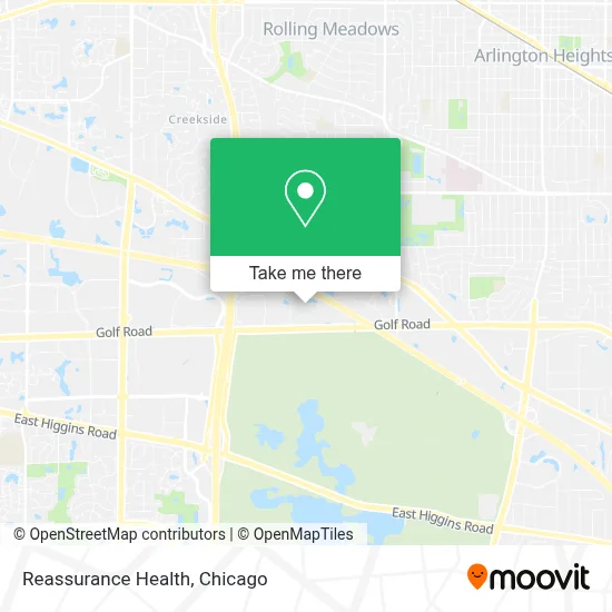Reassurance Health map