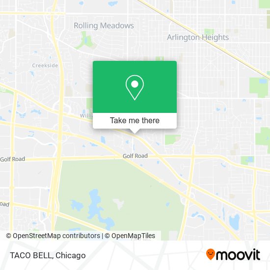 Mapa de TACO BELL