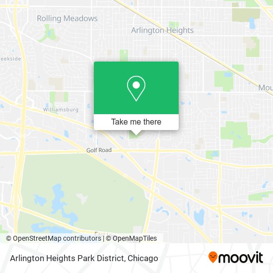 Mapa de Arlington Heights Park District