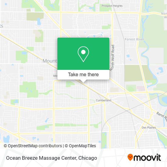 Ocean Breeze Massage Center map
