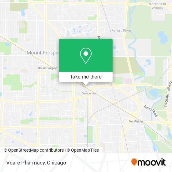 Mapa de Vcare Pharmacy