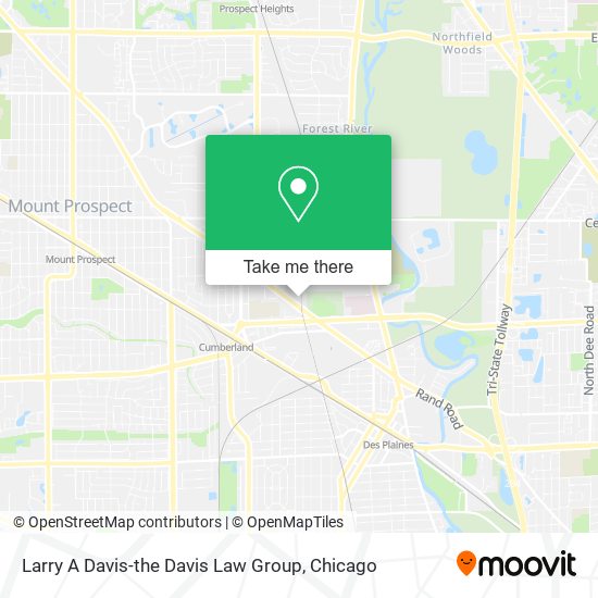 Mapa de Larry A Davis-the Davis Law Group