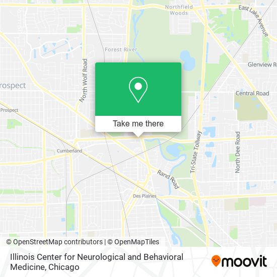 Illinois Center for Neurological and Behavioral Medicine map