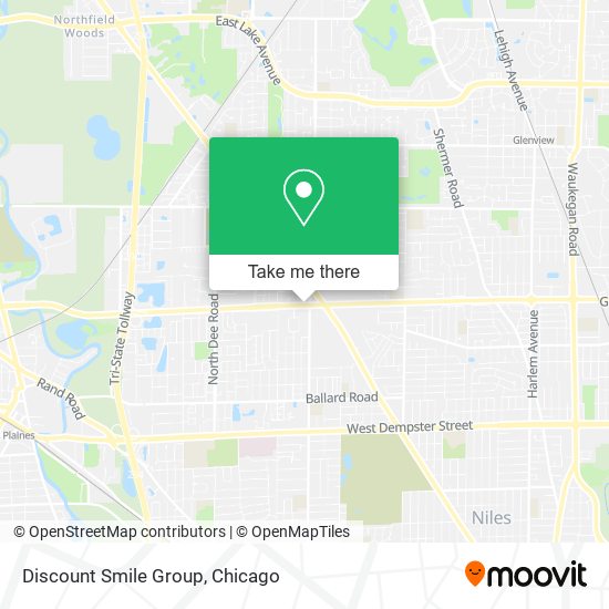 Mapa de Discount Smile Group