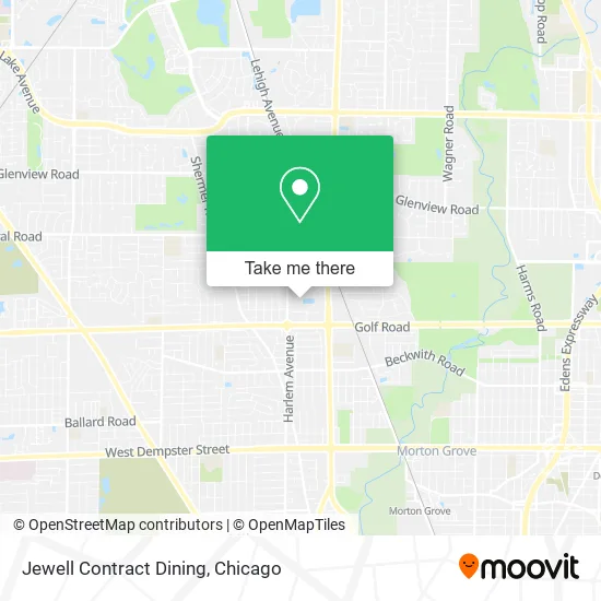 Mapa de Jewell Contract Dining