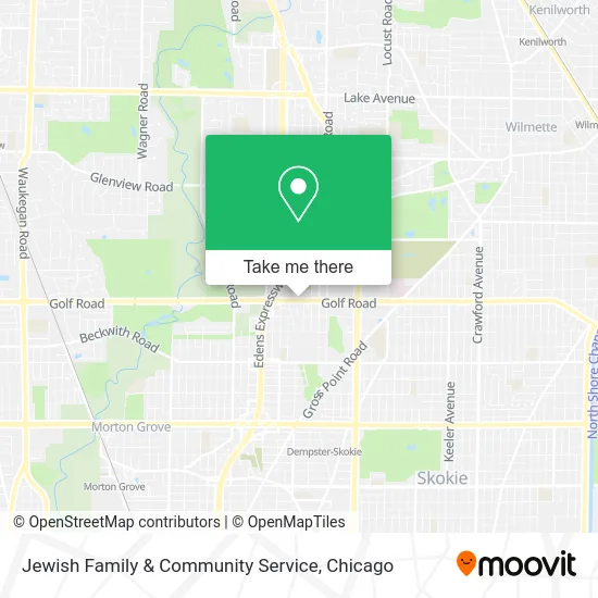 Jewish Family & Community Service map