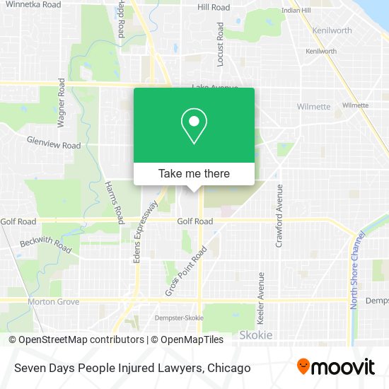 Seven Days People Injured Lawyers map