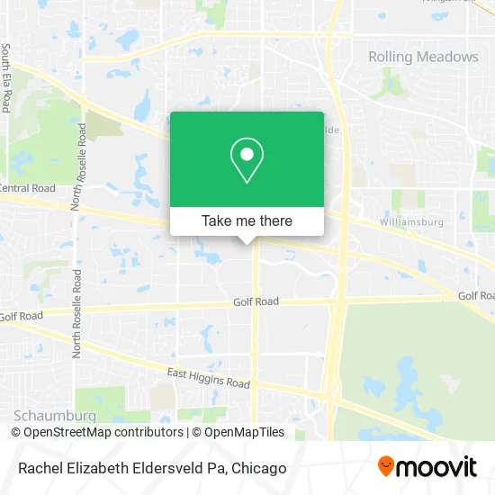 Rachel Elizabeth Eldersveld Pa map