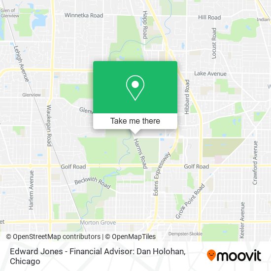 Mapa de Edward Jones - Financial Advisor: Dan Holohan