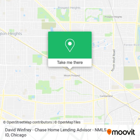 David Winfrey - Chase Home Lending Advisor - NMLS ID map