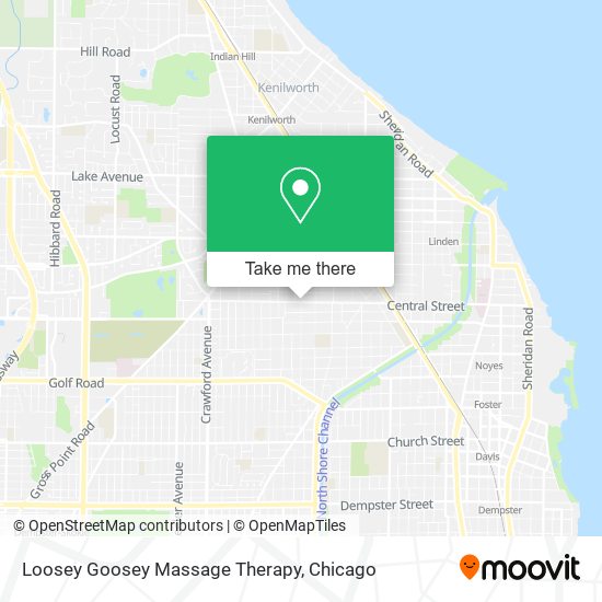 Loosey Goosey Massage Therapy map