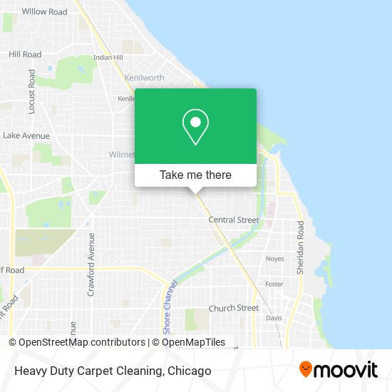 Mapa de Heavy Duty Carpet Cleaning